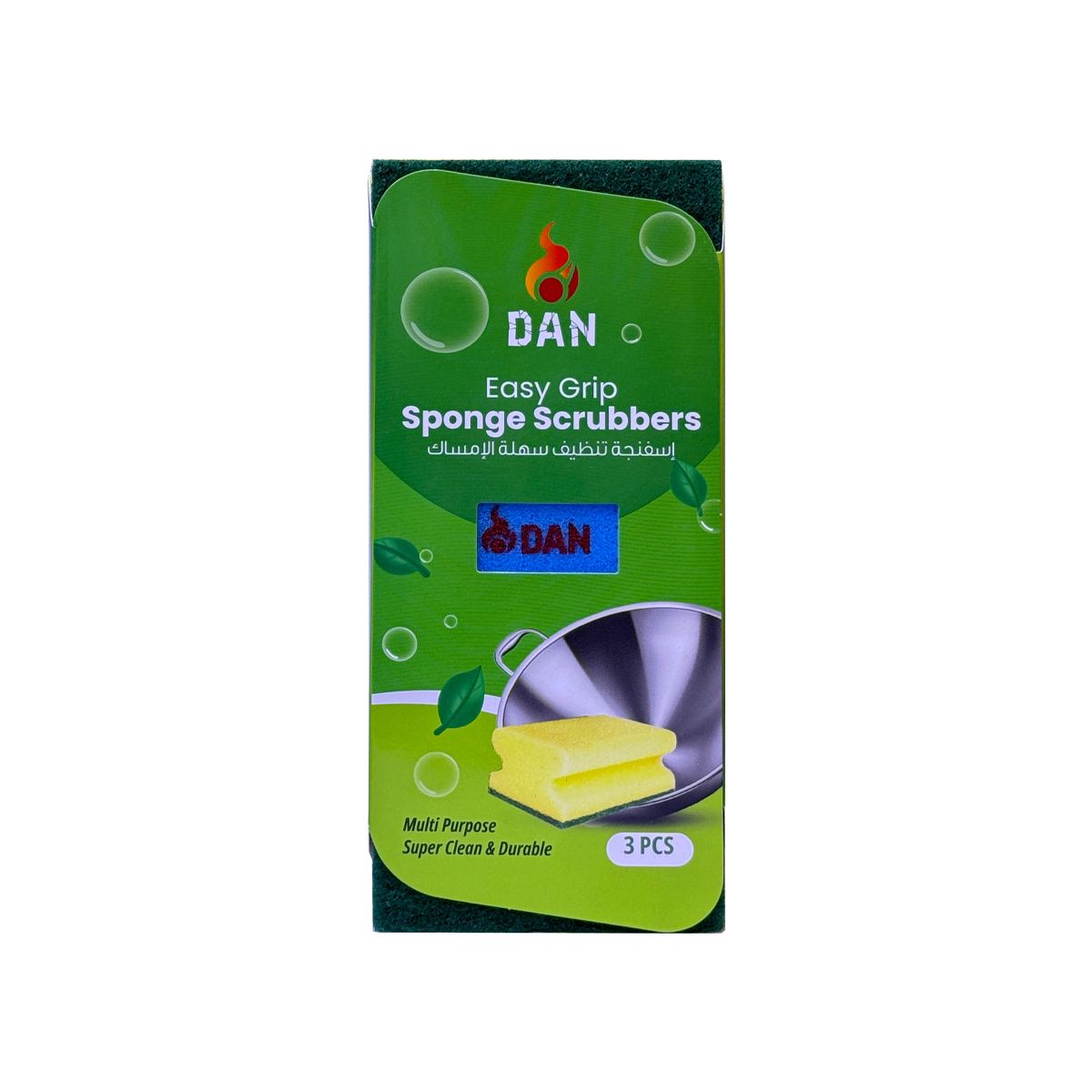 SPONGE SCRUBBERS 3PCS 